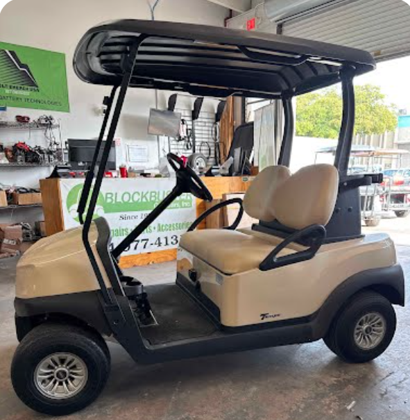 CLUB CAR Golf Cart Car Like New Model Tempo With 4-Wheel Drive - Image 2