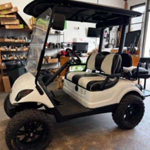 STREET LEGAL USED YAMAHA ELECTRIC 4-PASSENGER GOLF CAR