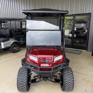 Alternative view of 2027 Club Car Onward Lifted 4-Passenger Gas Golf Cart | Red