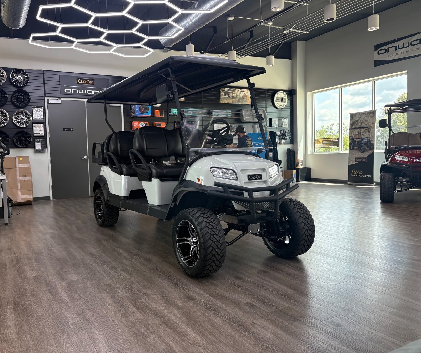 2027 Club Car Onward 6-Passenger Gas Golf Cart