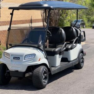 2027 Club Car Onward Lifted 6-Passenger Gas | Metallic Glacier