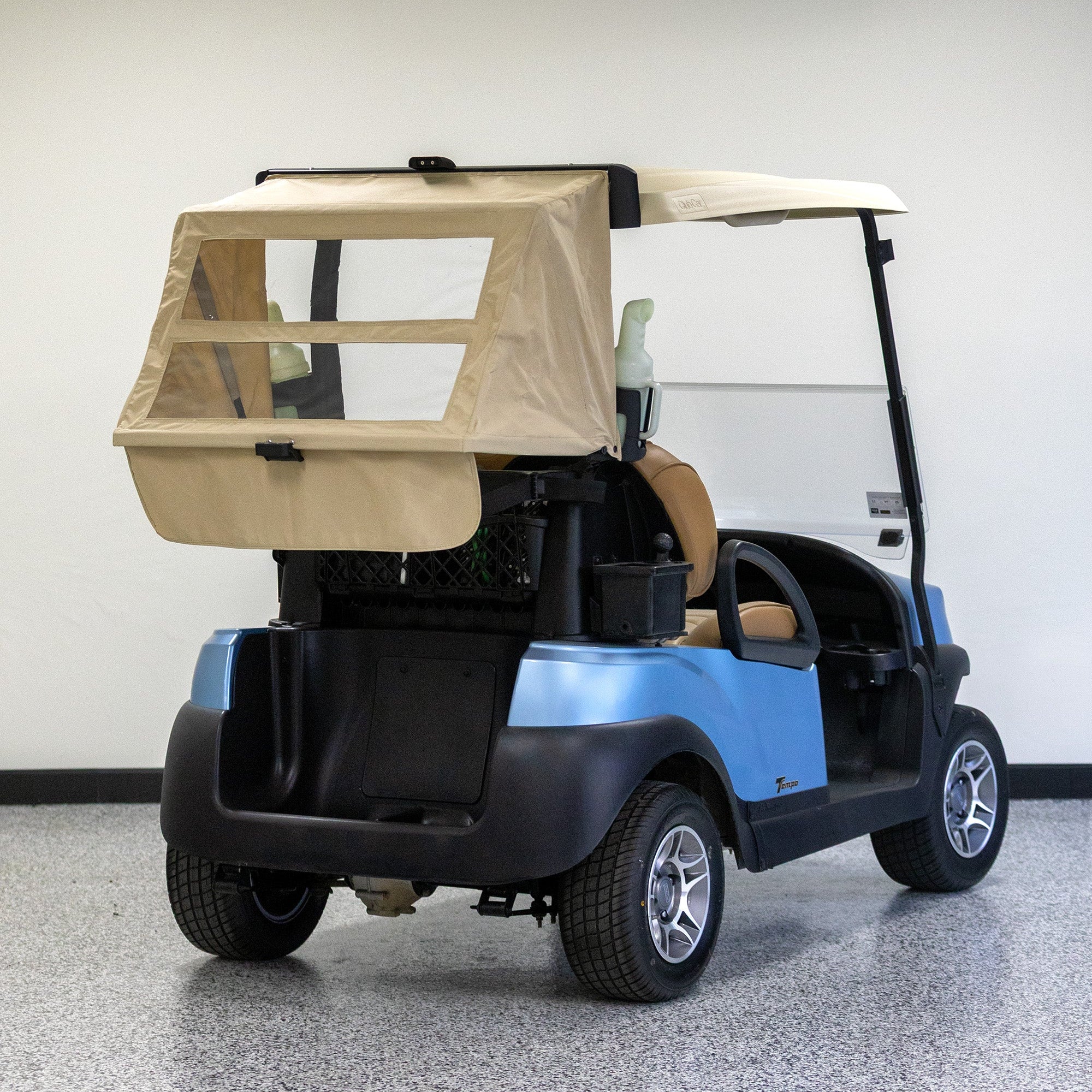 Refurbished 2021 Club Car Tempo Lithium Golf Cart - Ice Blue - Image 5