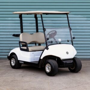 Alternative view of Used 2016 Yamaha FLA Golf Cart - White