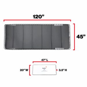 Alternative view of 120 inch Topsail Bimini Style Sun Top | Red Dot®