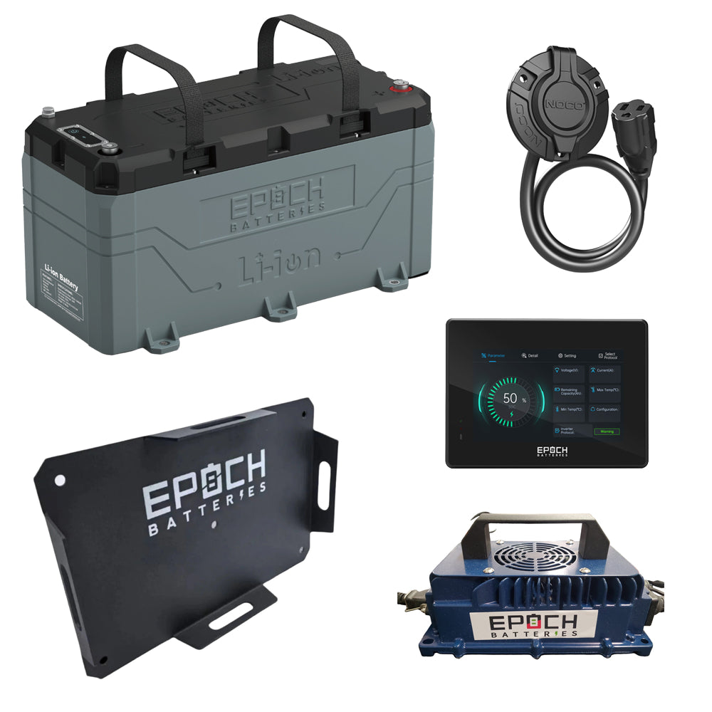 36V 100Ah LiFePO4 Lithium Battery Bundle by EPOCH - Image 2