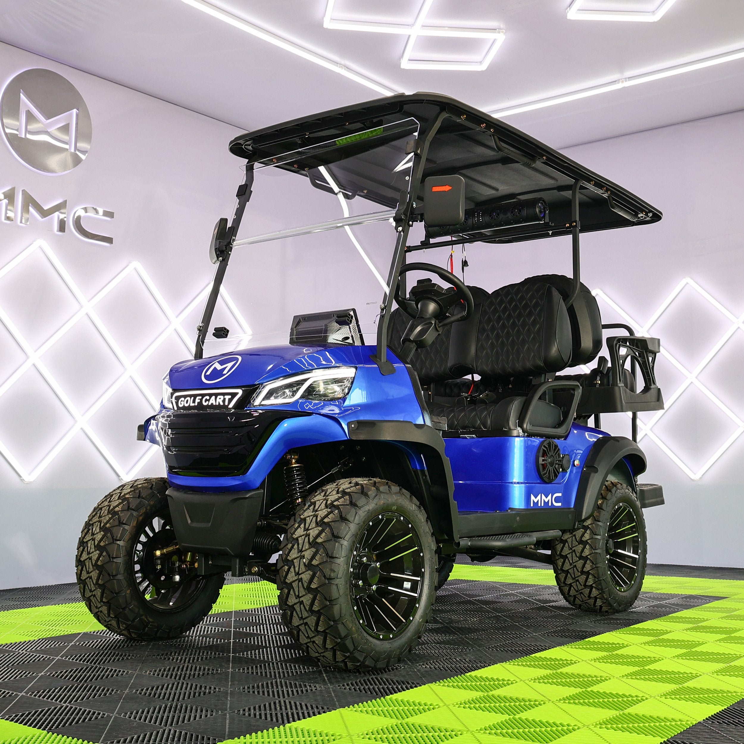 MMC Golf Carts 2026 4 Seater MMC ME+ Sapphire Sprint Electric Golf Cart With 72V Lithium Battery
