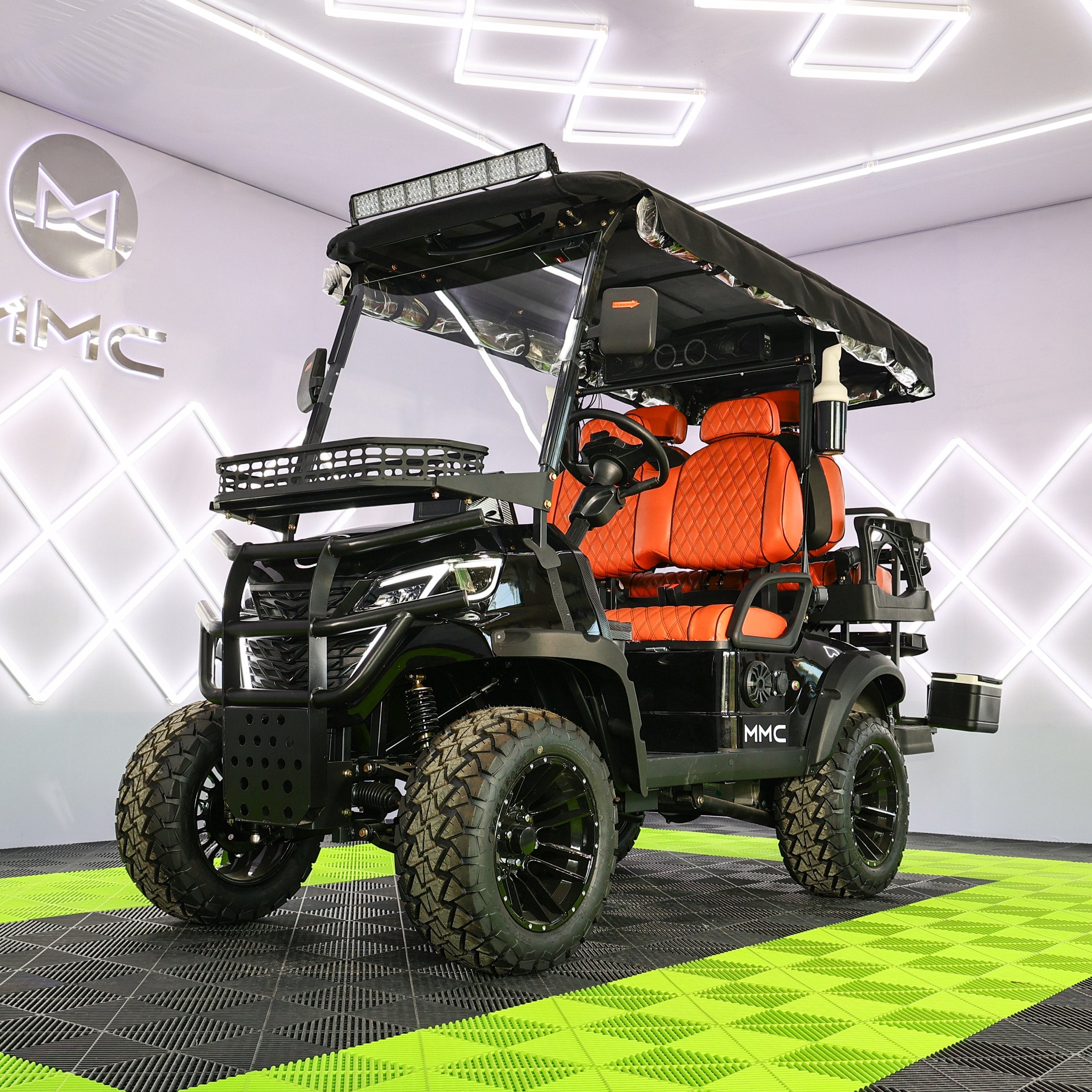 MMC Golf Carts 2026 4 Seater MMC MD Carbon Prestige Electric Golf Cart With 72V Lithium Battery