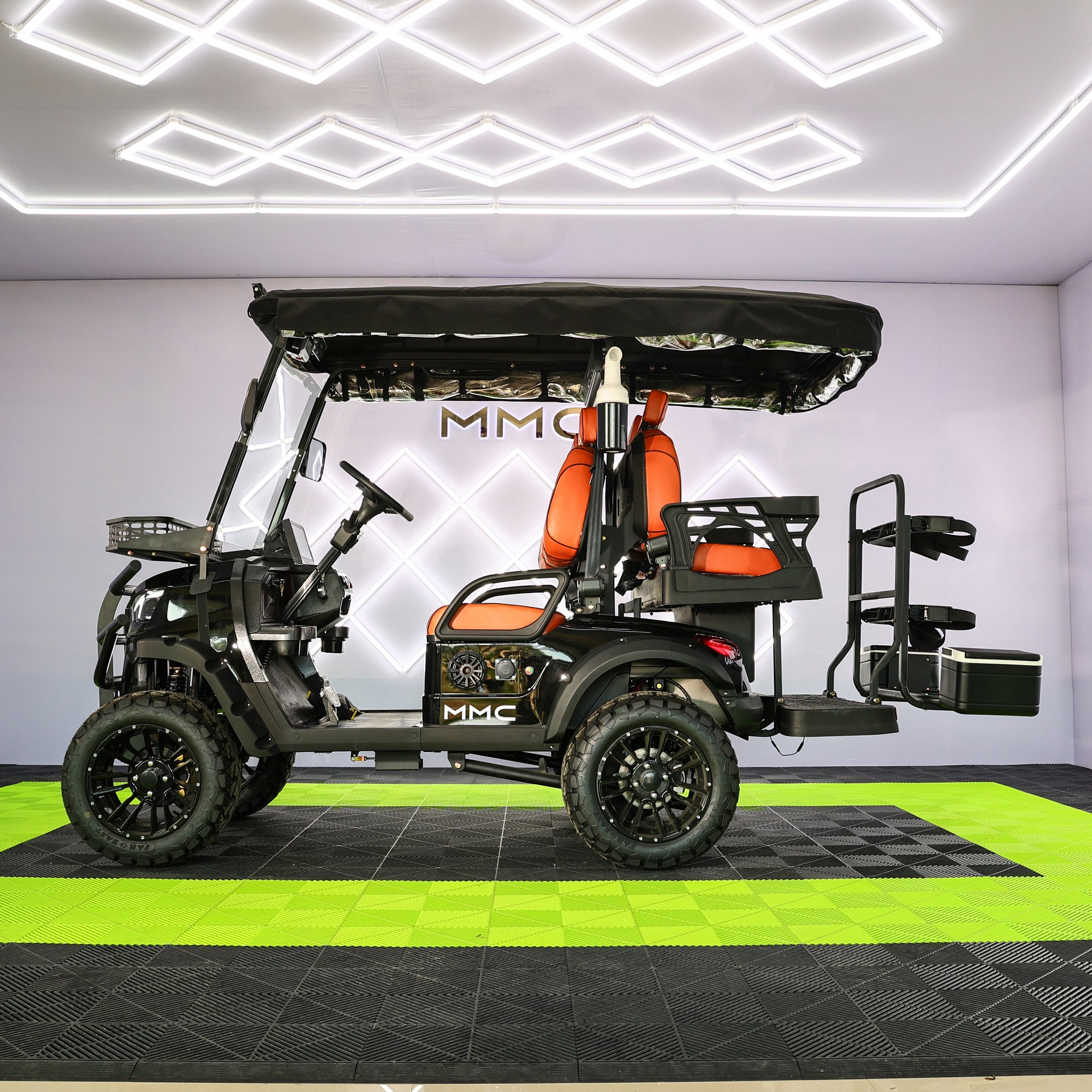 MMC Golf Carts 2026 4 Seater MMC MD Carbon Prestige Electric Golf Cart With 72V Lithium Battery - Image 12