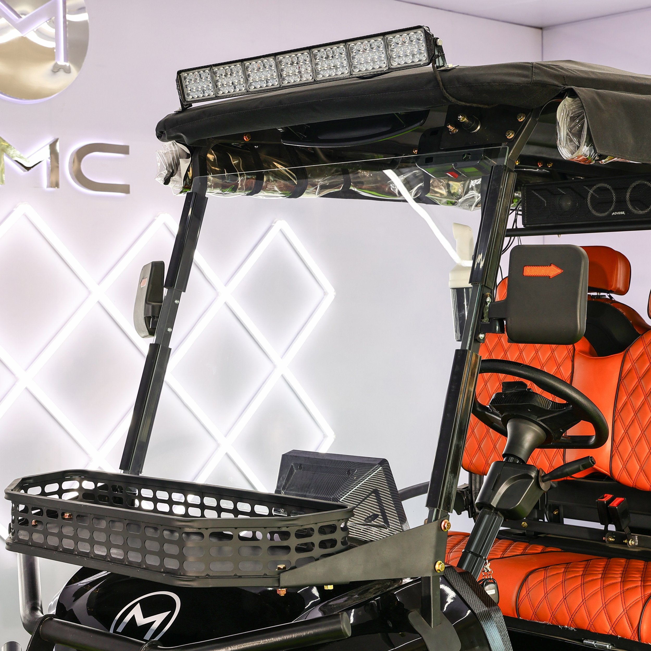 MMC Golf Carts 2026 4 Seater MMC MD Carbon Prestige Electric Golf Cart With 72V Lithium Battery - Image 5