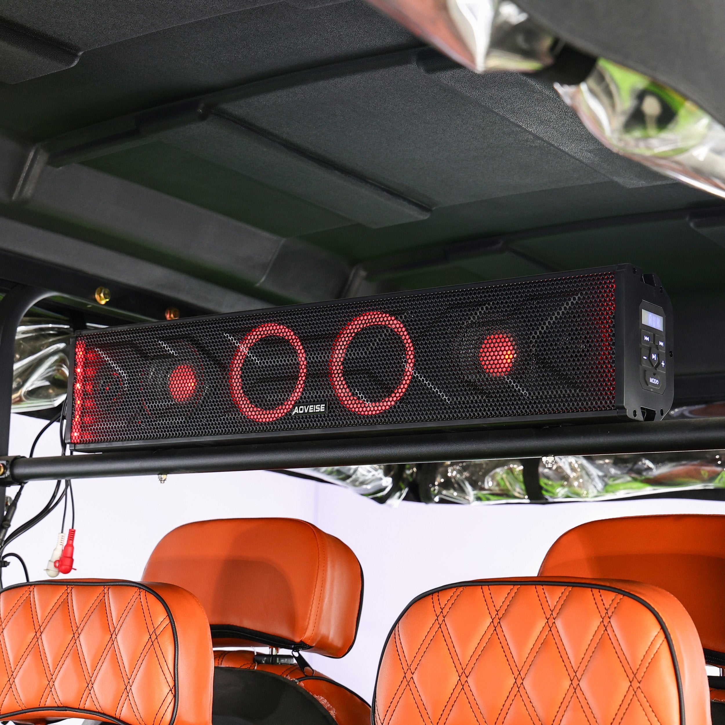MMC Golf Carts 2026 4 Seater MMC MD Carbon Prestige Electric Golf Cart With 72V Lithium Battery - Image 11
