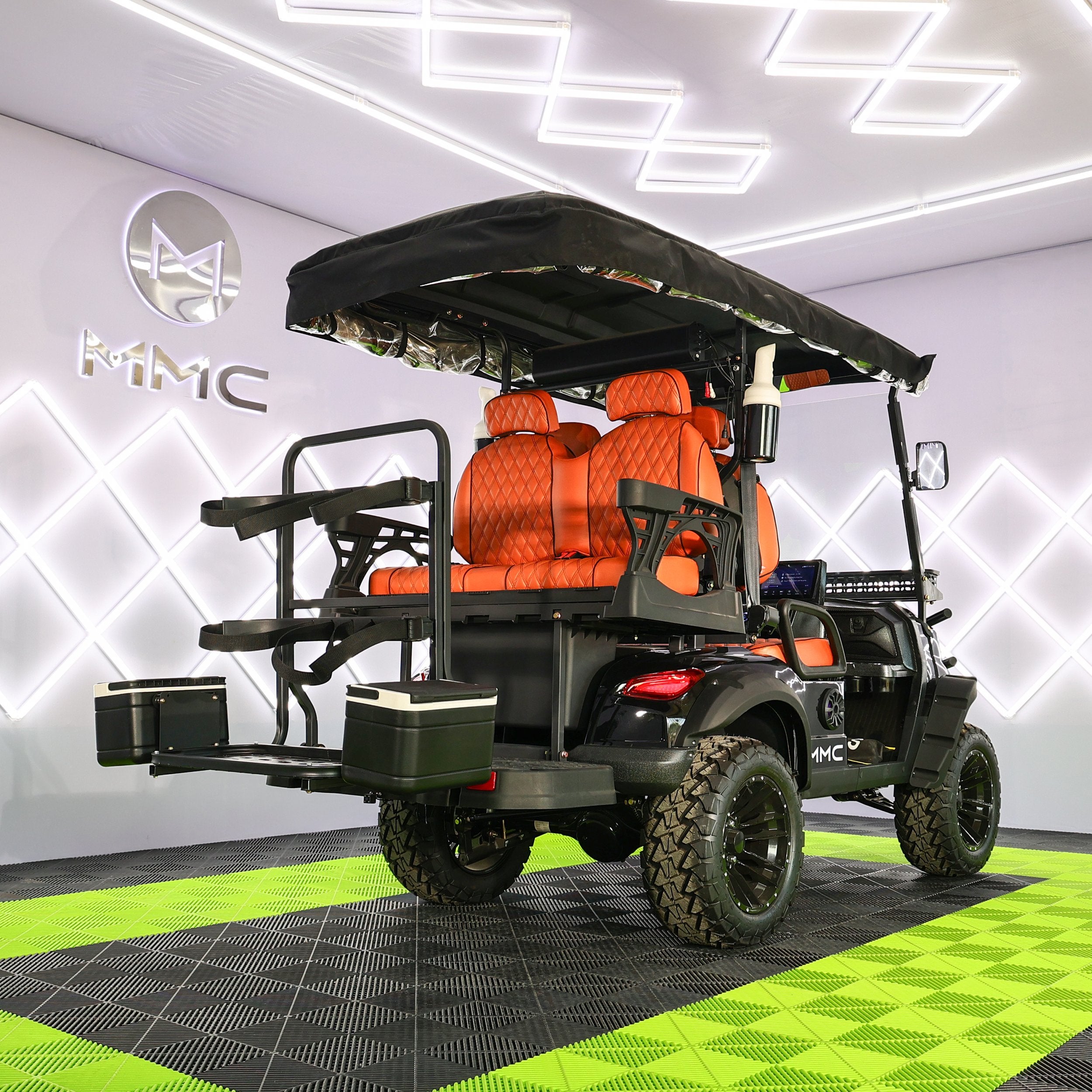 MMC Golf Carts 2026 4 Seater MMC MD Carbon Prestige Electric Golf Cart With 72V Lithium Battery - Image 7