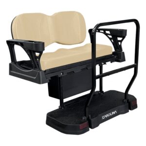 Alternative view of Club Car DS (1982-2000.5) Golf Cart Rear Flip Seat Kit | CAROLINA
