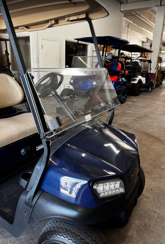 CLUB CAR Golf Cart Car Like New Model Tempo 2022 Blue Body - Image 2