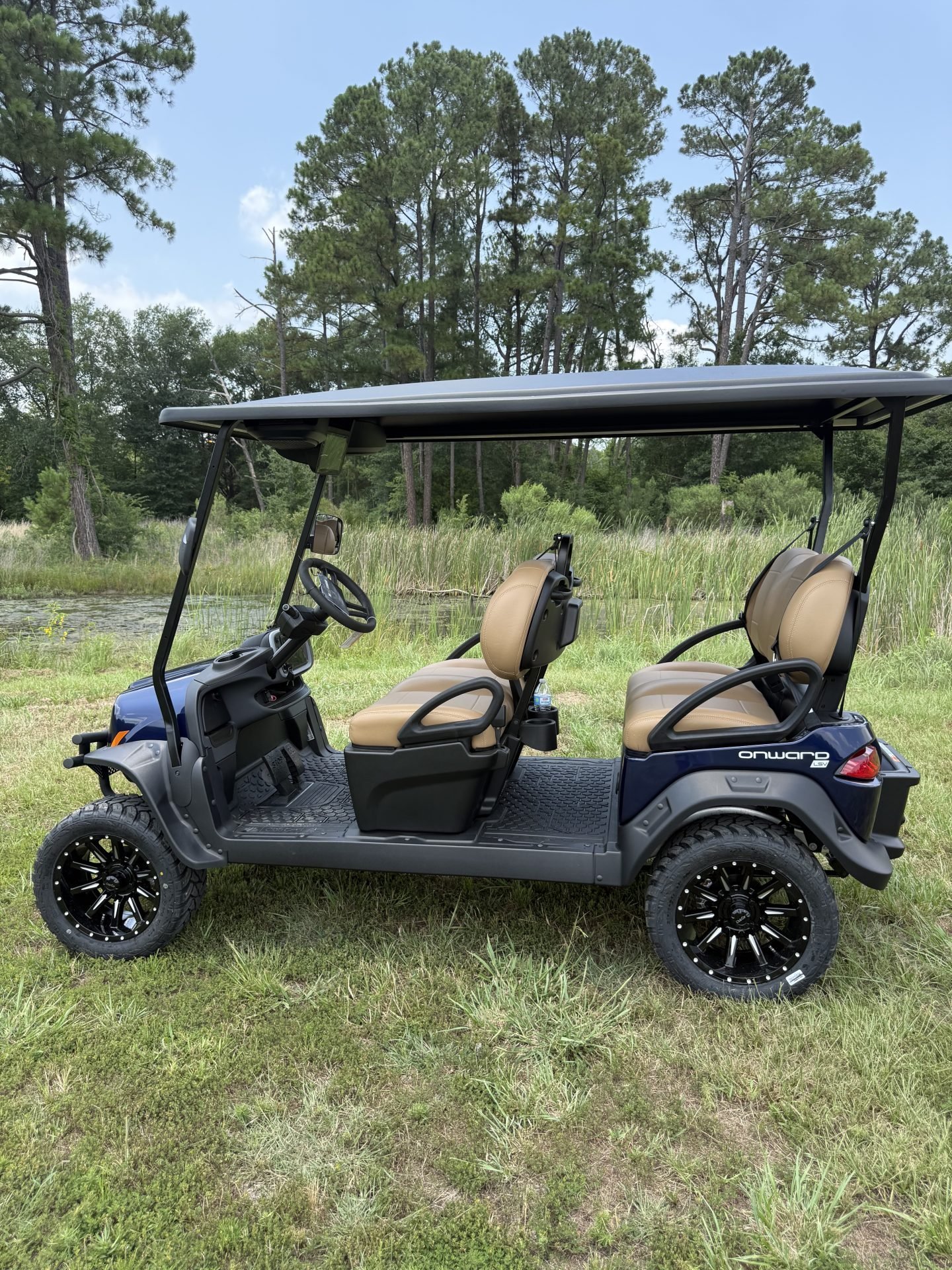 2027 Club Car Onward 4 Forward LSV 4-Passenger Lithium | Blue - Image 10