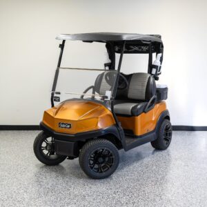 Alternative view of Refurbished 2021 Club Car Tempo Lithium Golf Cart - Atomic Orange
