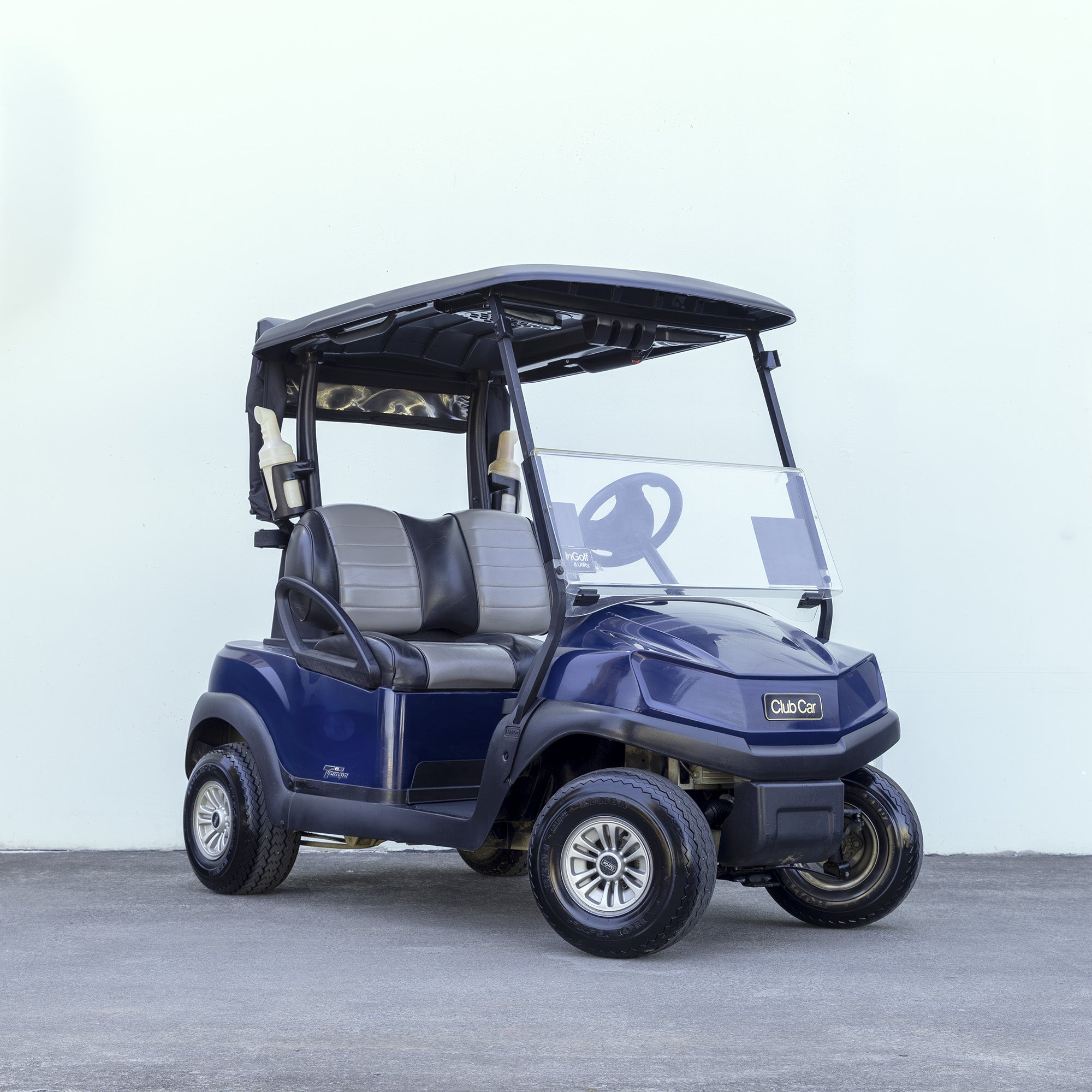 Used 2021 Club Car Tempo Lithium Golf Cart – Sapphire with Premium Seats