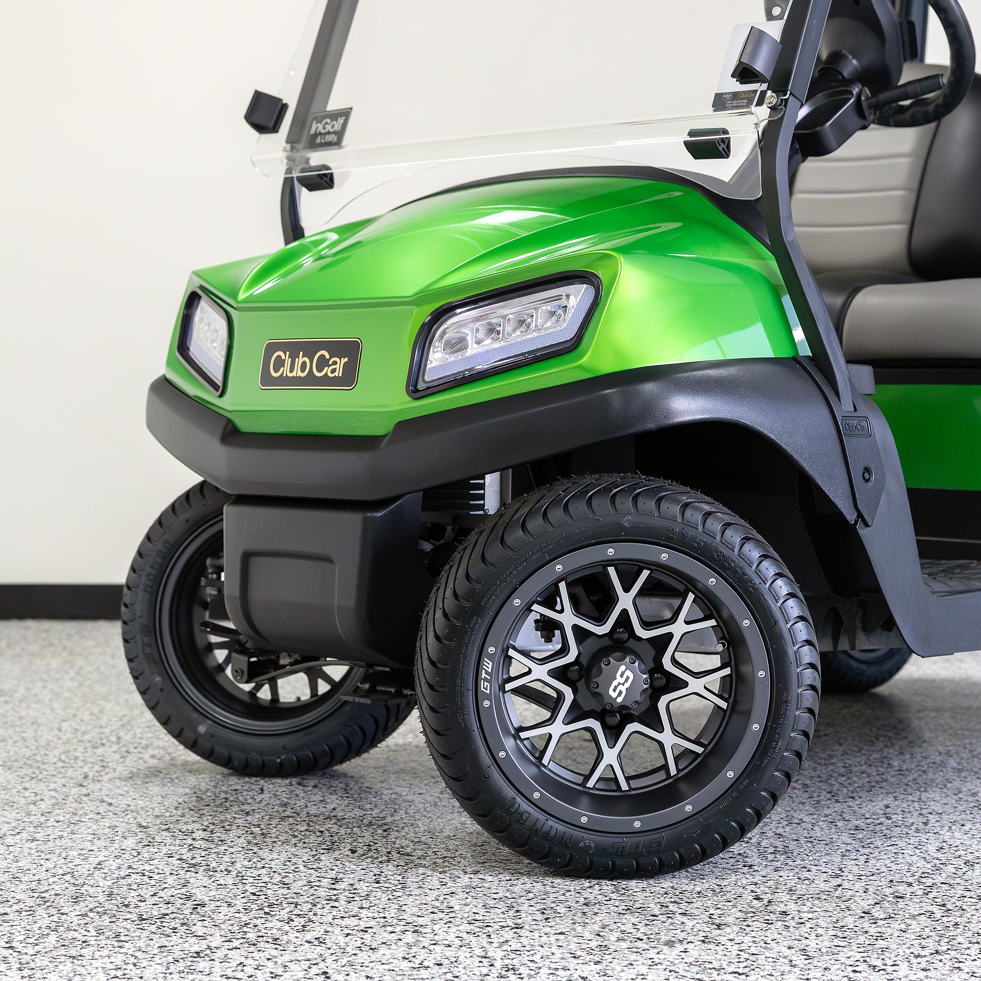 Refurbished 2021 Club Car Tempo Lithium Golf Cart - Synergy Green - Image 6