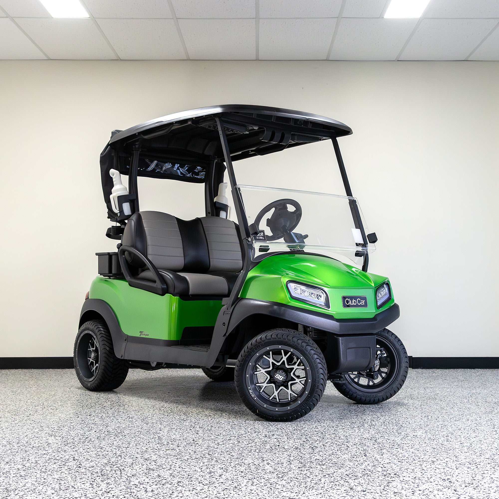 Refurbished 2021 Club Car Tempo Lithium Golf Cart - Synergy Green