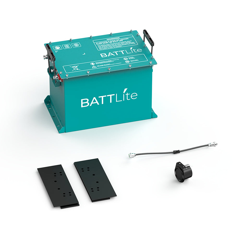 48V 100AH Lithium BATTLite Golf Cart Battery by ROYPOW - Image 3